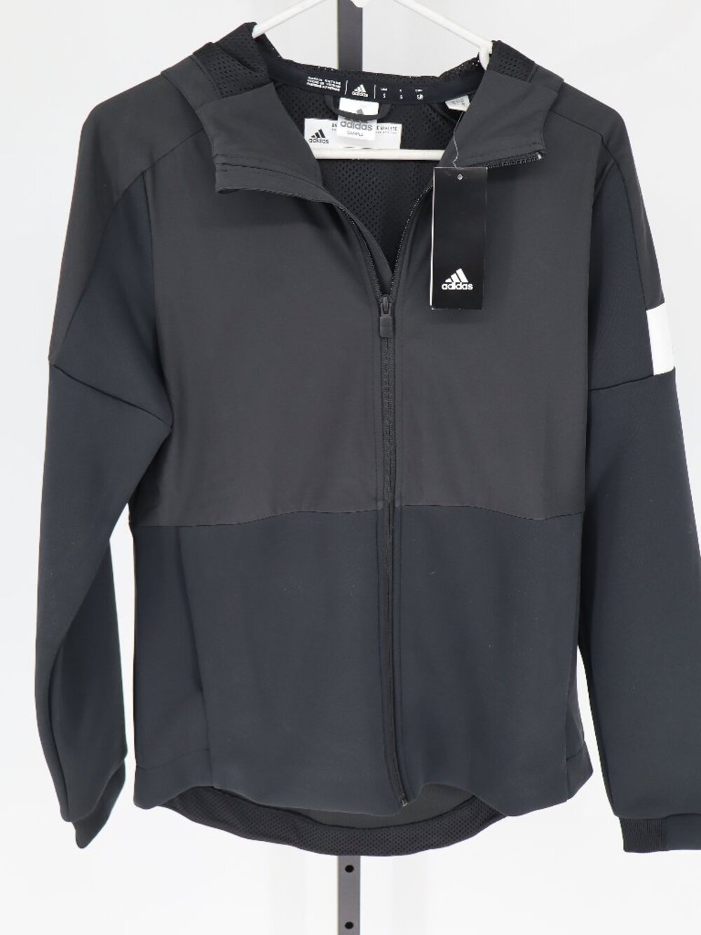 Adidas Game Mode Full Zip Hooded jacket  NWT Size S